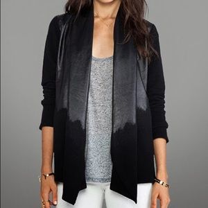 ALICE and OLIVIA LAMBSKIN WOOL OPEN FRONT